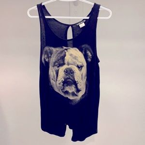 English Bulldog Longline Tank